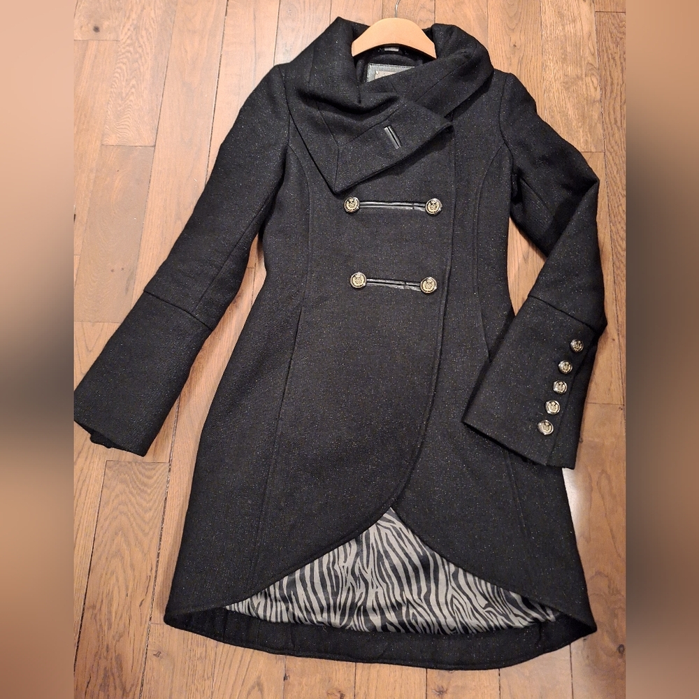 Mackage Diana Tulip Hem wool blend Coat XS